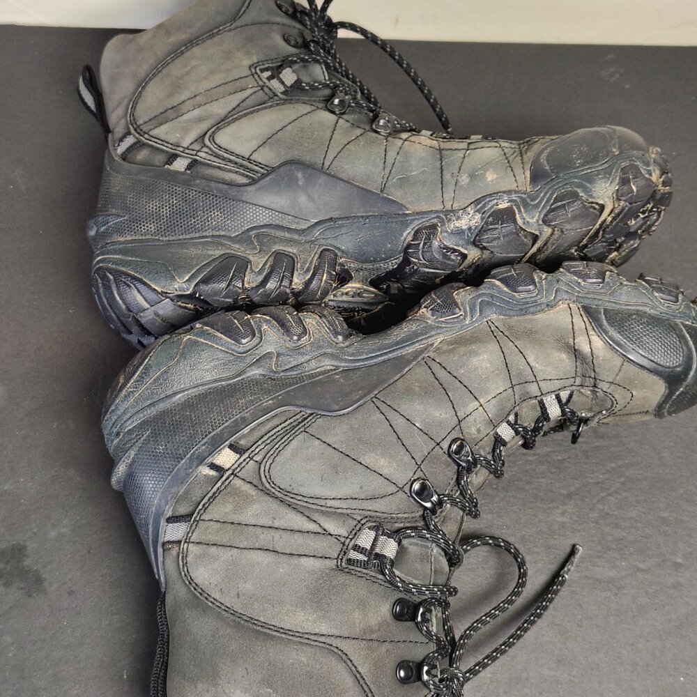 Oboz‎ Boots Men's Size 9 Black Bridger 8" Insulated BDry Hiking Waterproof Ofit - Picture 15 of 15